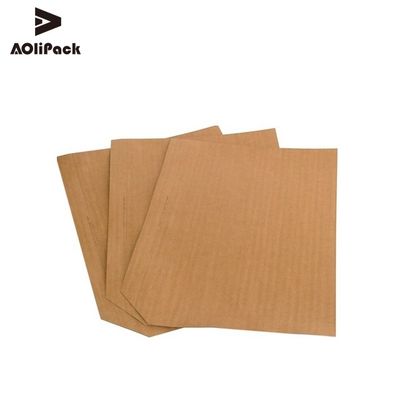 لوح من الورق المقوى ذو 4 طرق من ورق كرافت بني قوي قابل لإعادة التدوير